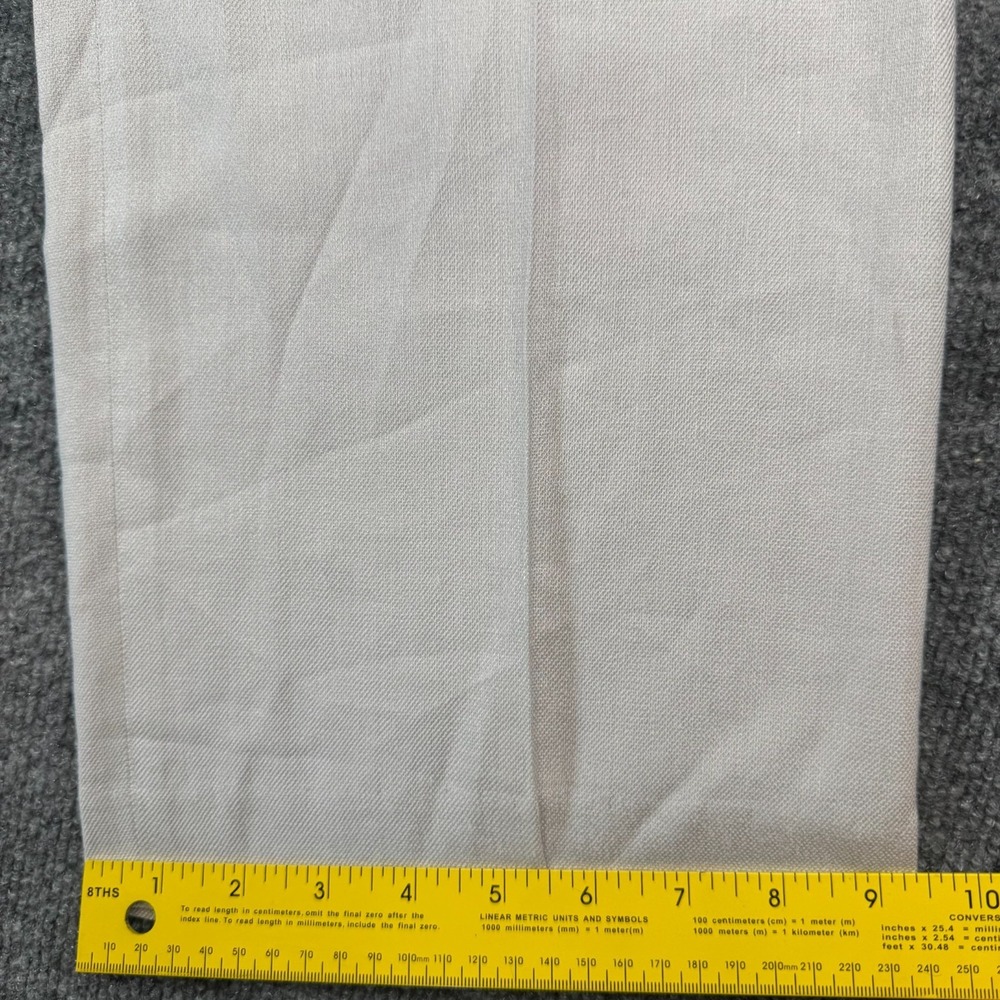 Club Monaco Women's Tea Lounge Wide Leg Utility Pants Cream Cropped Size 0 - Picture 3 of 9